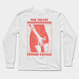 Velvet Underground - Femme Fanart Long Sleeve T-Shirt